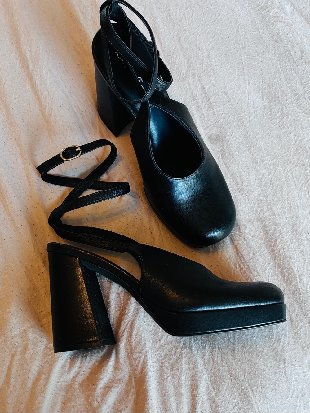 Jeffrey Campbell Vivre Ankle Strap Platform Pump